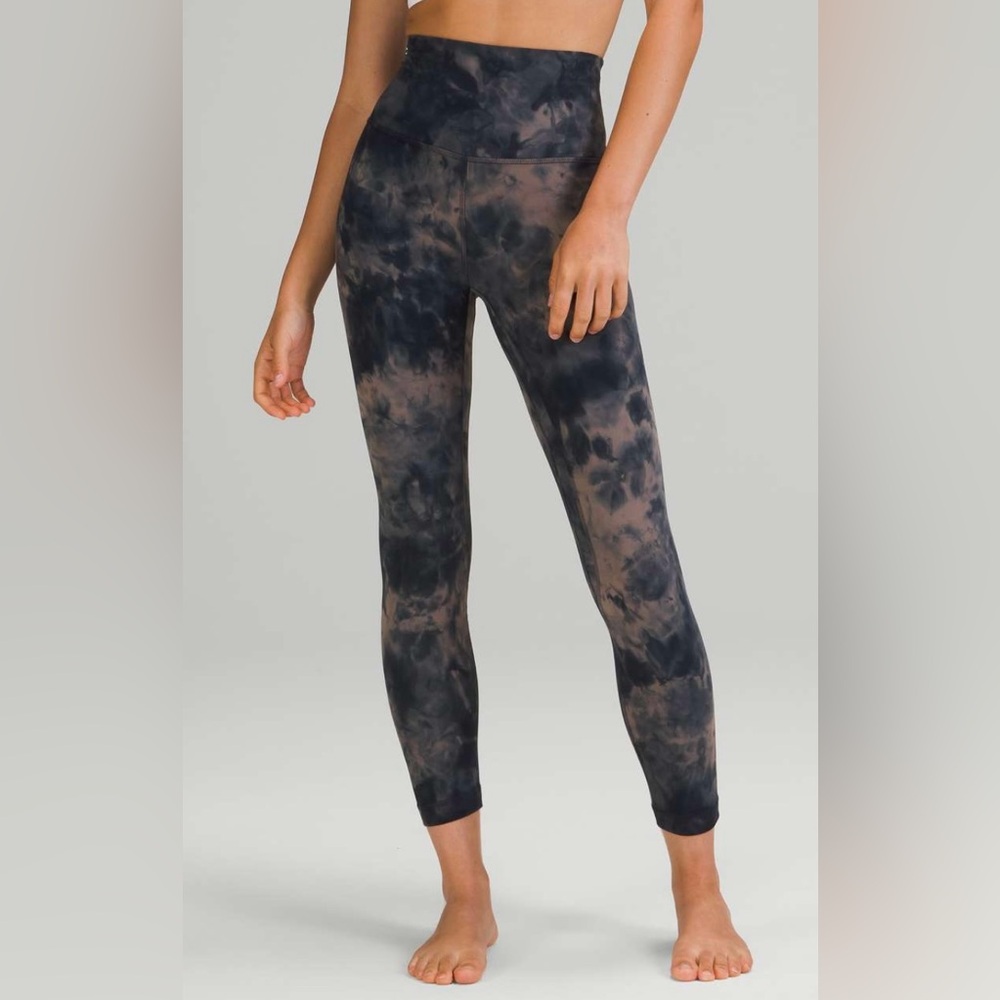 NWOT 🌟 Lululemon Align High-Rise Pant 25" Diamond Dye Lunar Rock True Navy